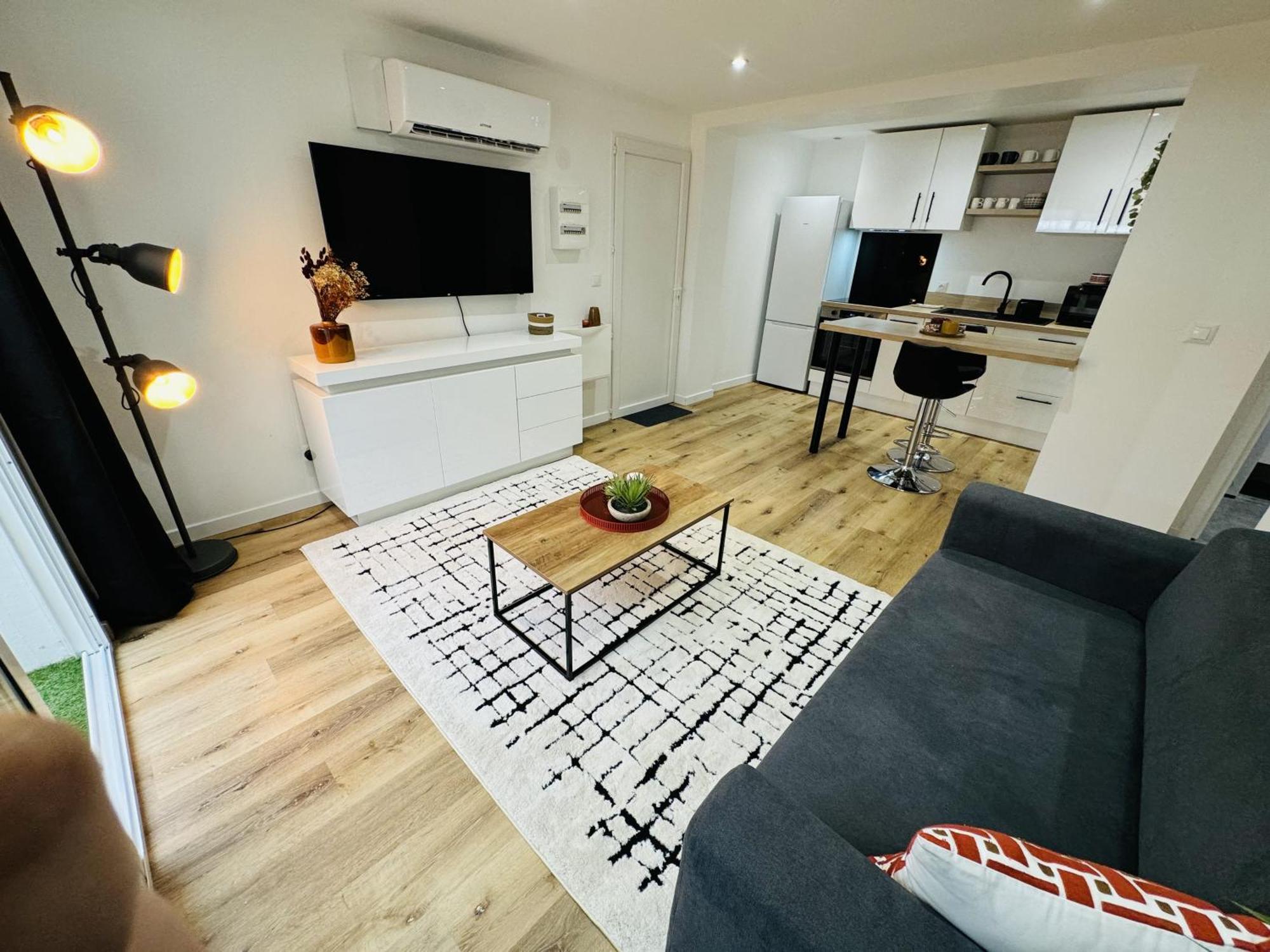 Le Bel Aire - Terrasse - Wifi Apartman Bègles Kültér fotó