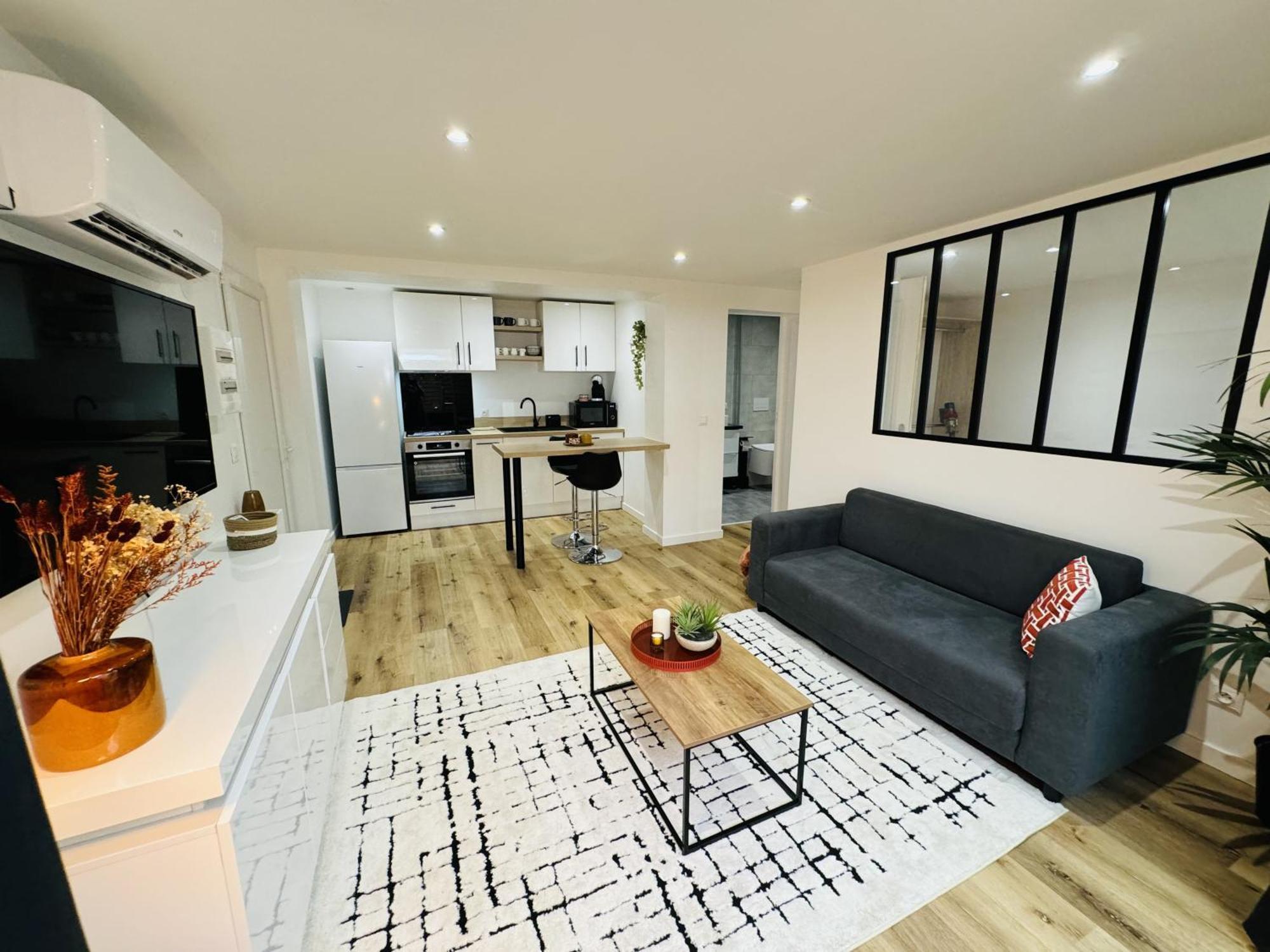 Le Bel Aire - Terrasse - Wifi Apartman Bègles Kültér fotó