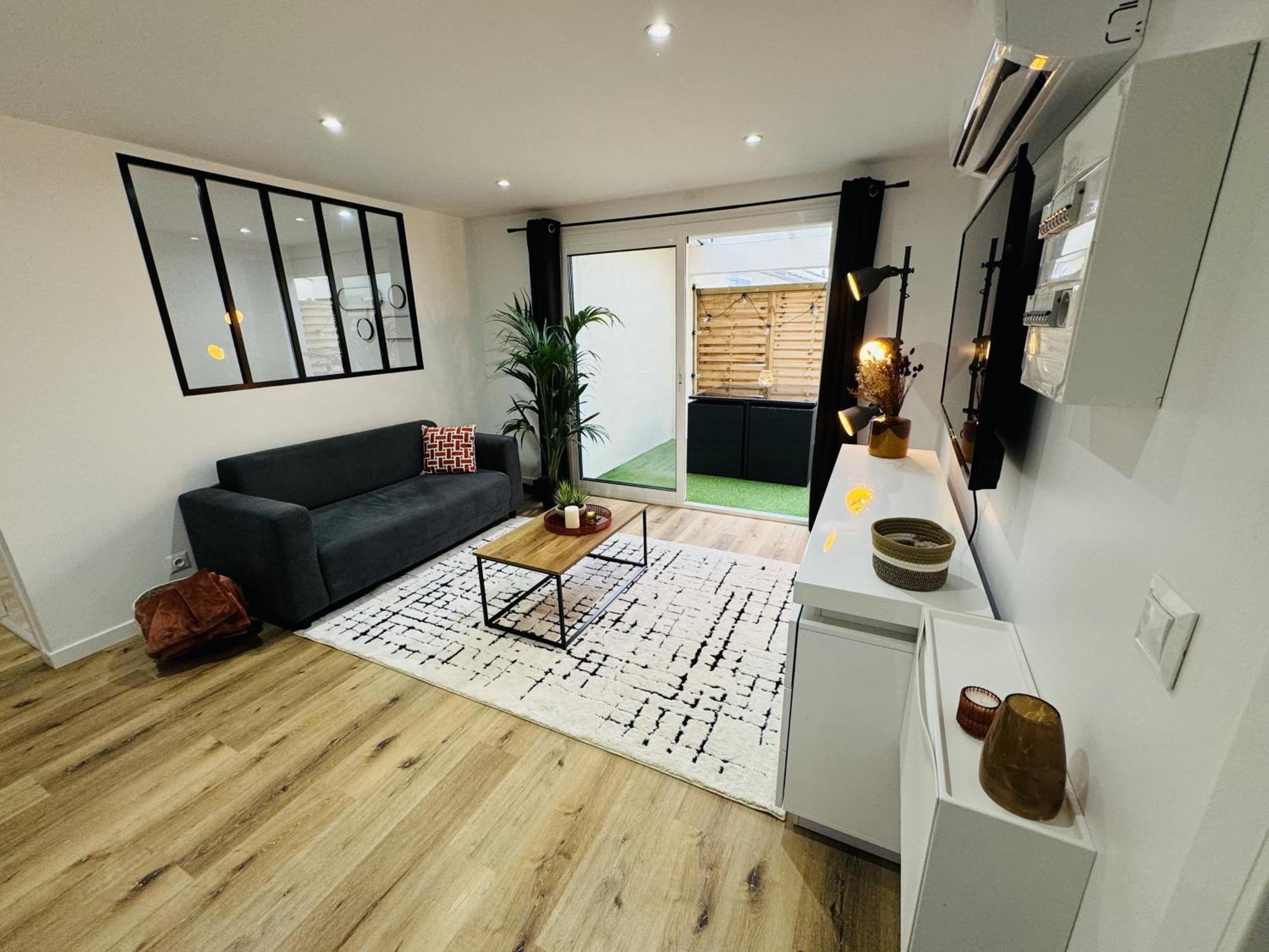 Le Bel Aire - Terrasse - Wifi Apartman Bègles Kültér fotó